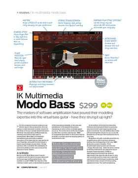 ik multimedia modo bass $149