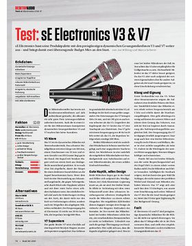 sE Electronics V3 & V7, Behringer X-Touch mini, Mindflood Keyblock