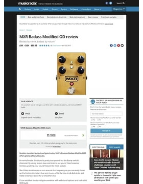 MXR M77 Custom Badass Modified O.D – Musikhaus Thomann