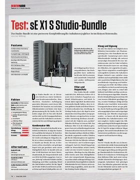 Desktop Audio: sE X1 S Studio-Bundle, Mackie Big Knob Passive