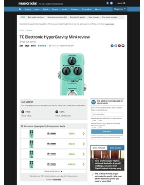 tc electronic Hypergravity Mini – Thomann UK