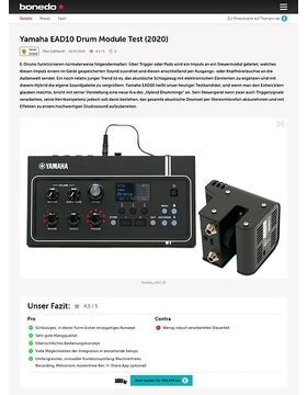 Yamaha EAD10 Drum Module – Musikhaus 