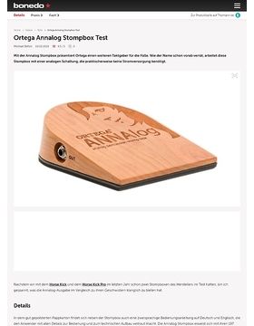 ANNAlog Stomp Box