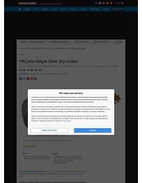 PRS John Mayer Silver Sky B-Stock – Thomann United Arab Emirates