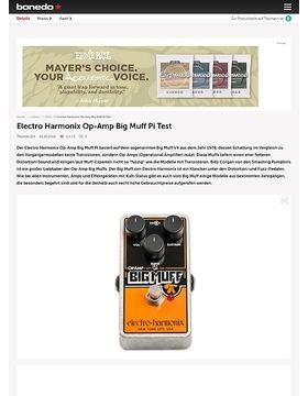 Op-Amp Big Muff Pi Fuzz