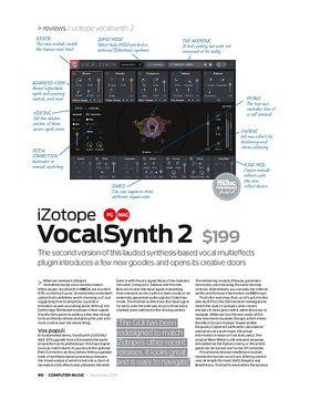 izotope vocalsynth 2 not working midi mode