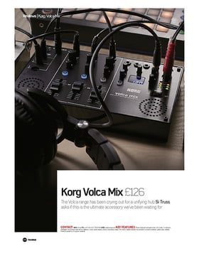 Korg Volca Mix 4-Channel Analog Performance Mixer