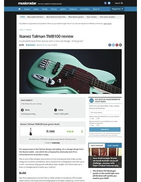 TMB100-MGR Talman Bass