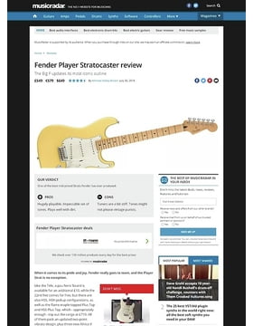 Fender Player Series Strat PF 3TS – Thomann UK
