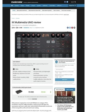 IK Multimedia UNO Synth Pro X – Thomann España