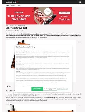 Behringer Crave