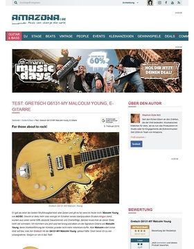 gretsch malcolm young thomann