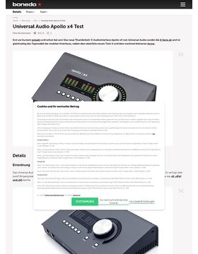 Universal Audio Apollo X4