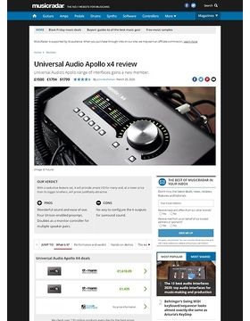 Universal Audio Apollo X4 Review
