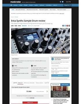 Erica Synths Sample Drum – Thomann UK