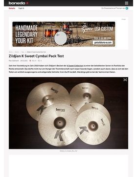 K Sweet Cymbal Pack