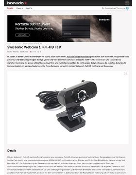 Swissonic webcam discount