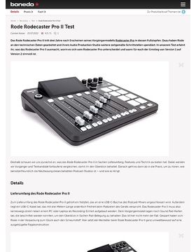 Rode Rodecaster Pro II – Thomann France