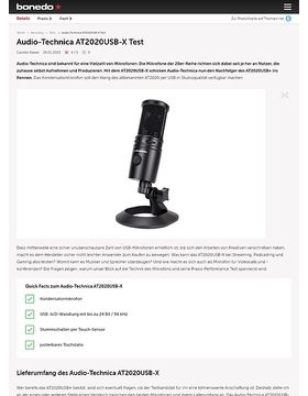 Audio-Technica AT2020USB-X – Thomann United States