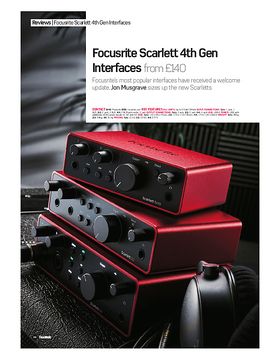 Focusrite Scarlett 2i2 4th Generation – Thomann UK