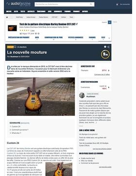 Thomann Guides en ligne Modèles incontournables Guitares