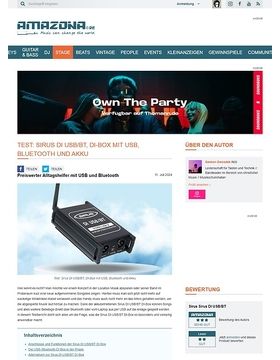 Sirus DI USB/BT