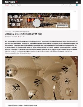 14" Z Custom brilliant Hi-Hat