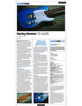 Harley Benton TE-62DB