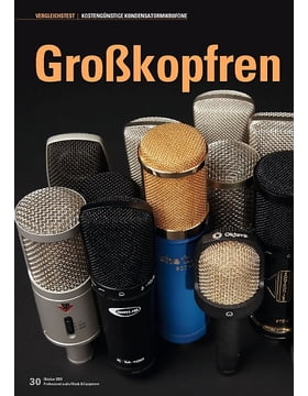 Gro&szlig;kopfrennen: 15 Gro&szlig;membran-Mikrofone