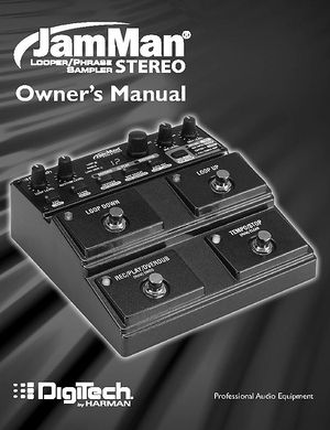 Digitech JamMan Stereo - Thomann UK