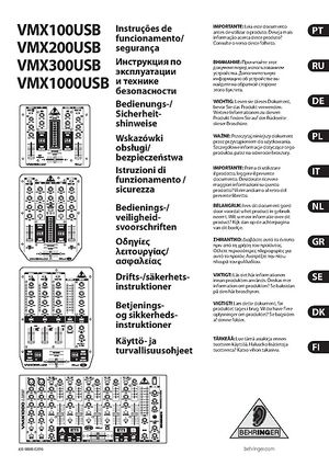 Behringer VMX1000 USB – Thomann France