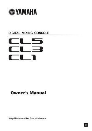 Yamaha CL5 – Thomann UK