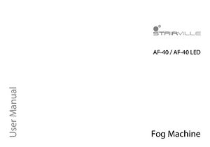 Stairville AF-40 Mini Fog Machine – Thomann France