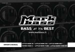 Markbass Little Mark 250 Black Line – Thomann United States