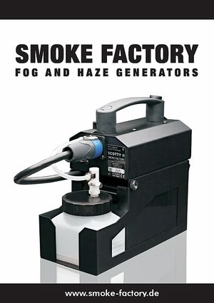 Machine à fumée sur batterie Smoke Factory SCOTTY II