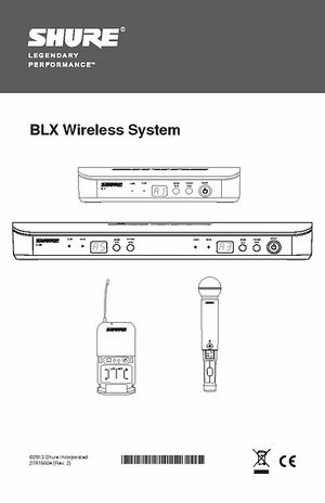 Shure BLX4 T11 Thomann UK