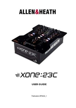 Allen & Heath Xone 23C – Thomann UK