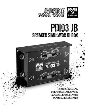 Palmer PDI 03 JB – Thomann UK