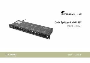 Stairville DMX Splitter 4 MK3 19