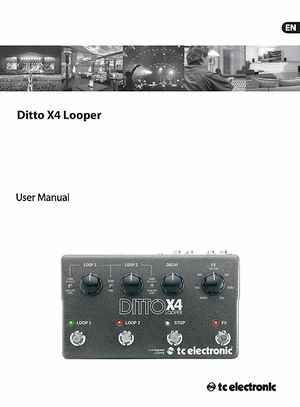 tc electronic Ditto Stereo Looper – Thomann Portuguesa