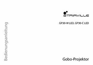 LED Logo-Projektor GOBO 30W Rotation - Außeneinsatz - IP65