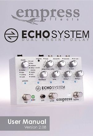 Empress Effects Echosystem – Thomann UK