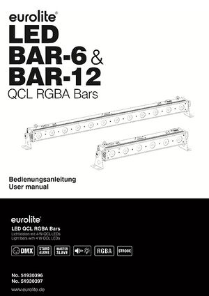 Eurolite 51930396 LED Bar-12 Qcl Rgba 