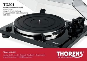 Thorens TD 201 black – Thomann UK