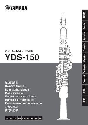 Yamaha YDS-150 Digital Saxophone – Thomann France