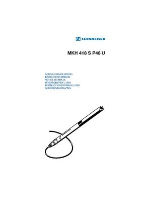 Sennheiser mkh online 418s