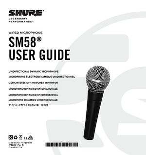 Shure SM58 S Bundle – Thomann France