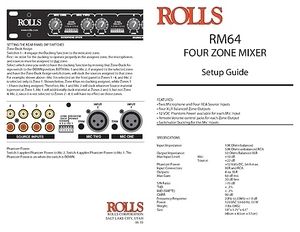 Rolls RM-64 – Thomann United States