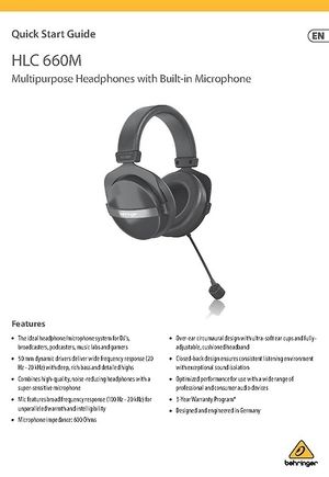 Behringer HLC 660M – Thomann UK