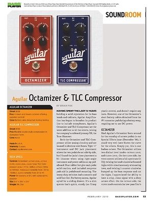 Aguilar TLC Compressor – Thomann United States